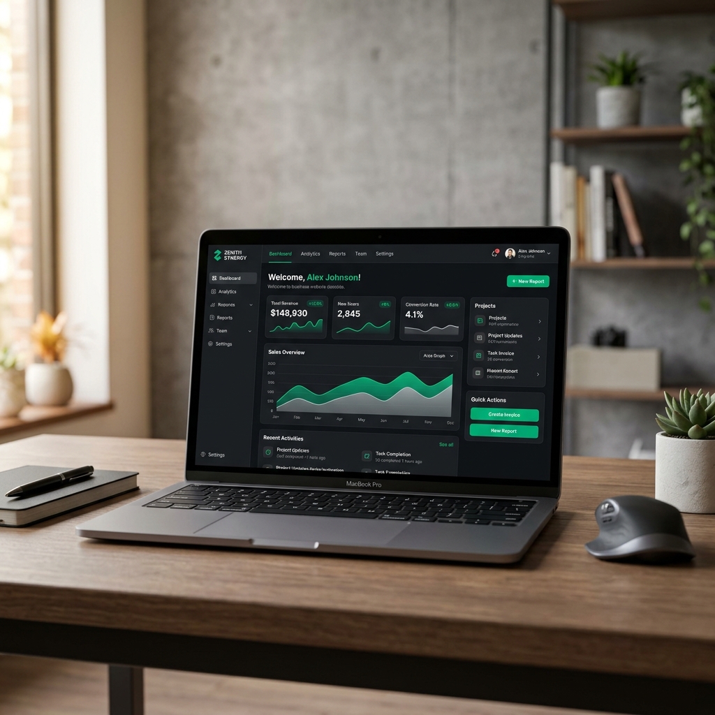 Website development Sydney preview mockup